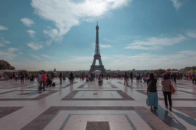 L'esplanade du trocadéro