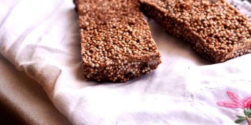 Barra De Amaranto E Pasta De Amendoim Myvegchef Barra De Amaranto E Pasta De Amendoim Myvegchef