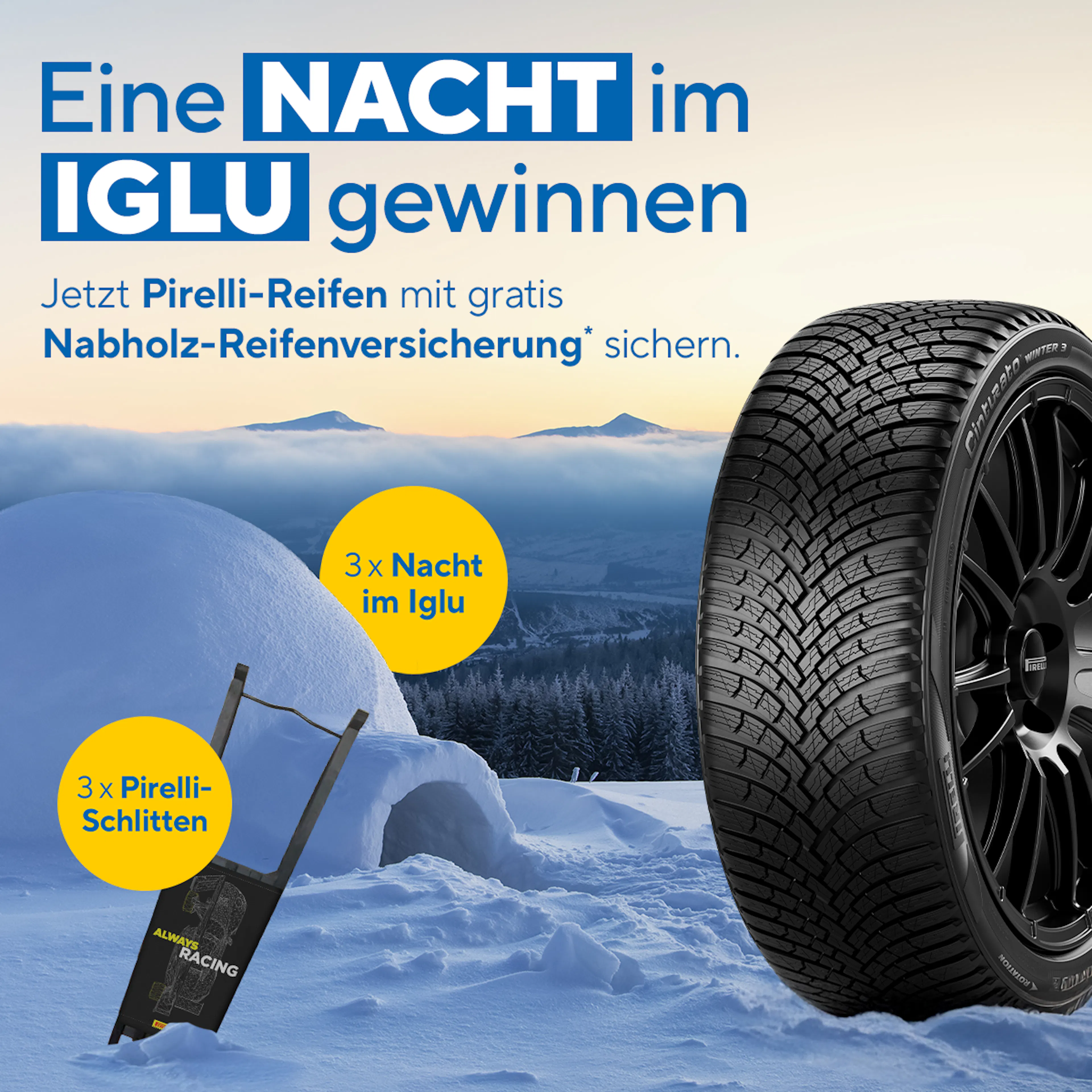 Ein unvergessliches Iglu-Erlebnis gewinnen