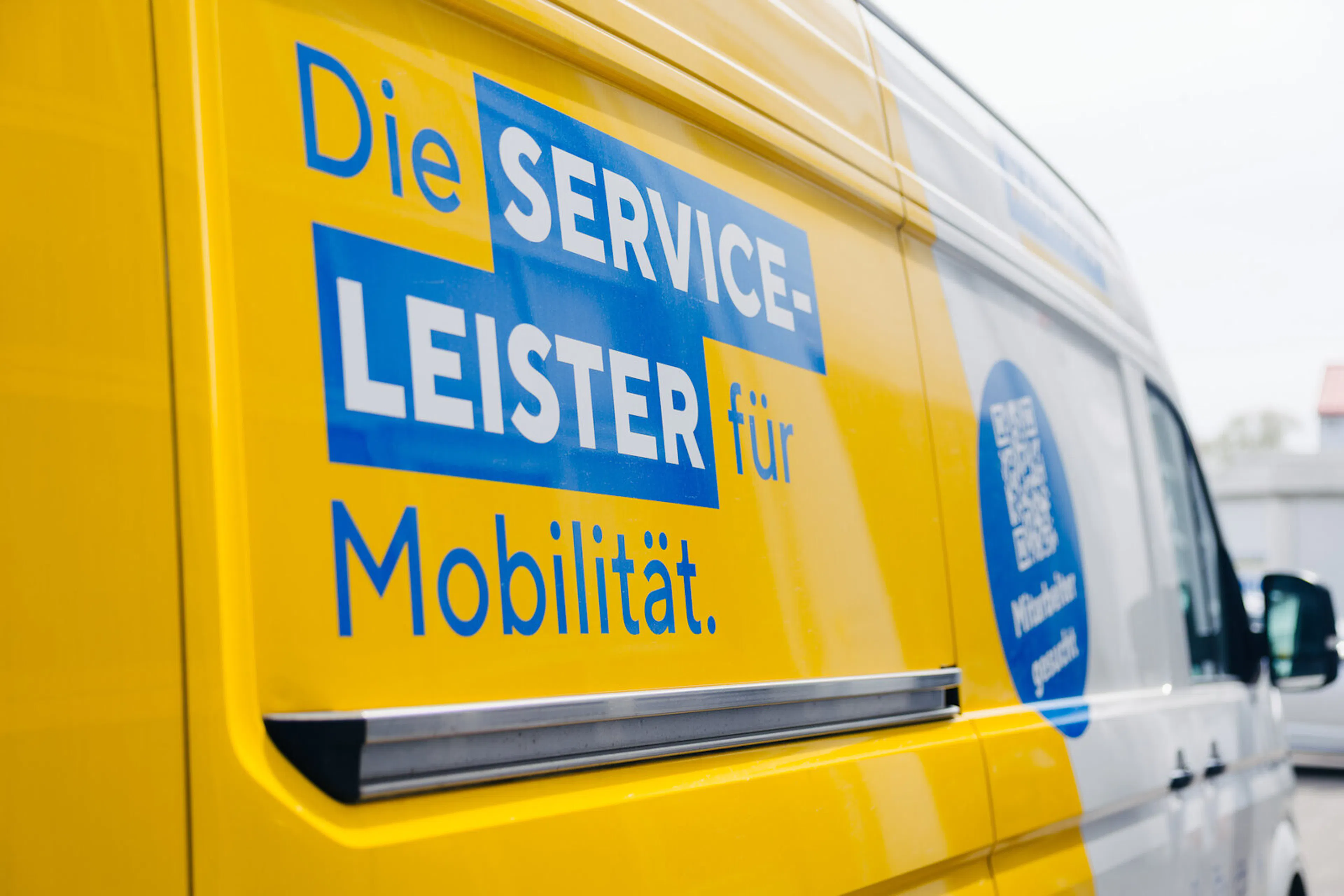 Servicemobil mit dem Nabholz-Claim