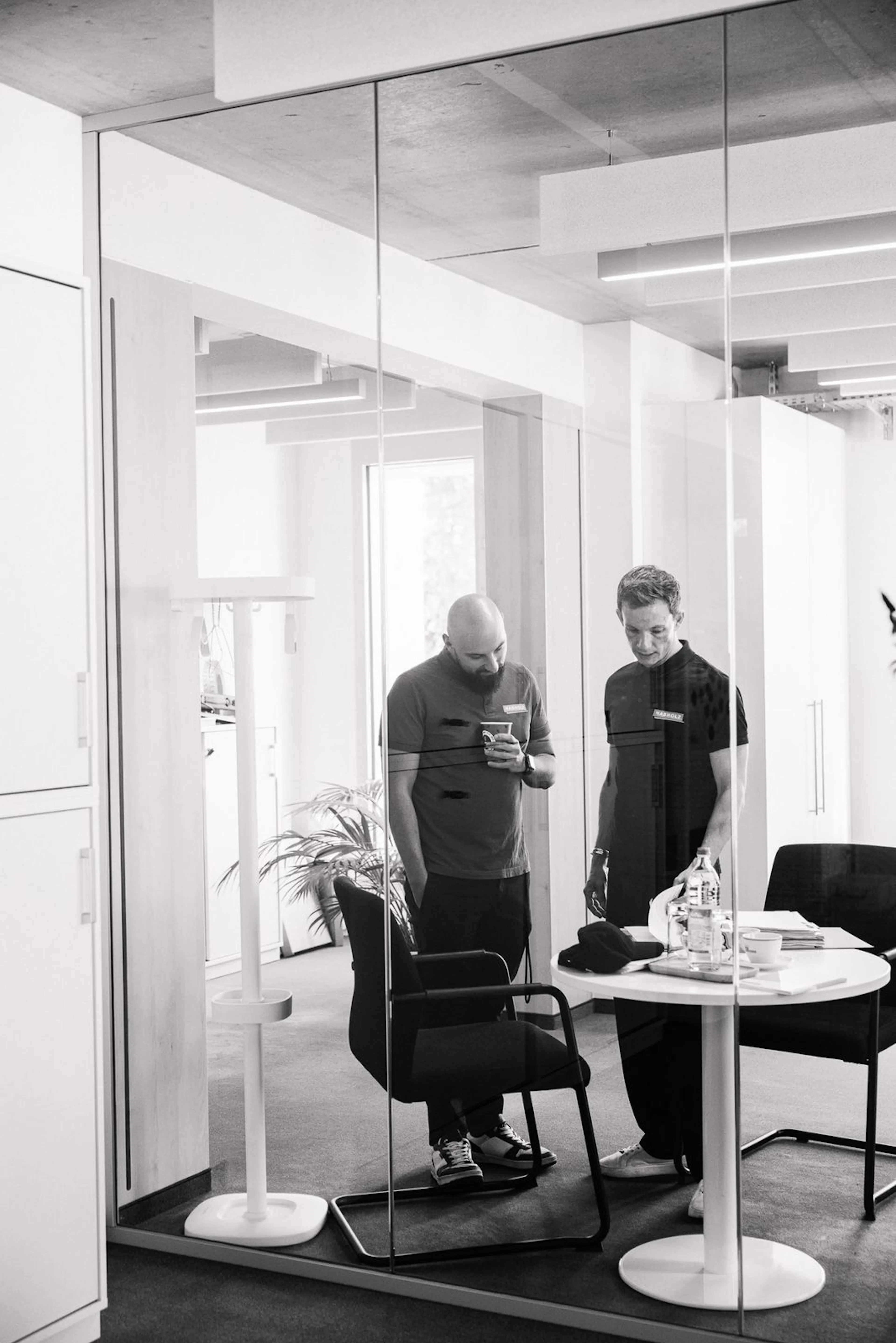 Blick in den Besprechungsraum
