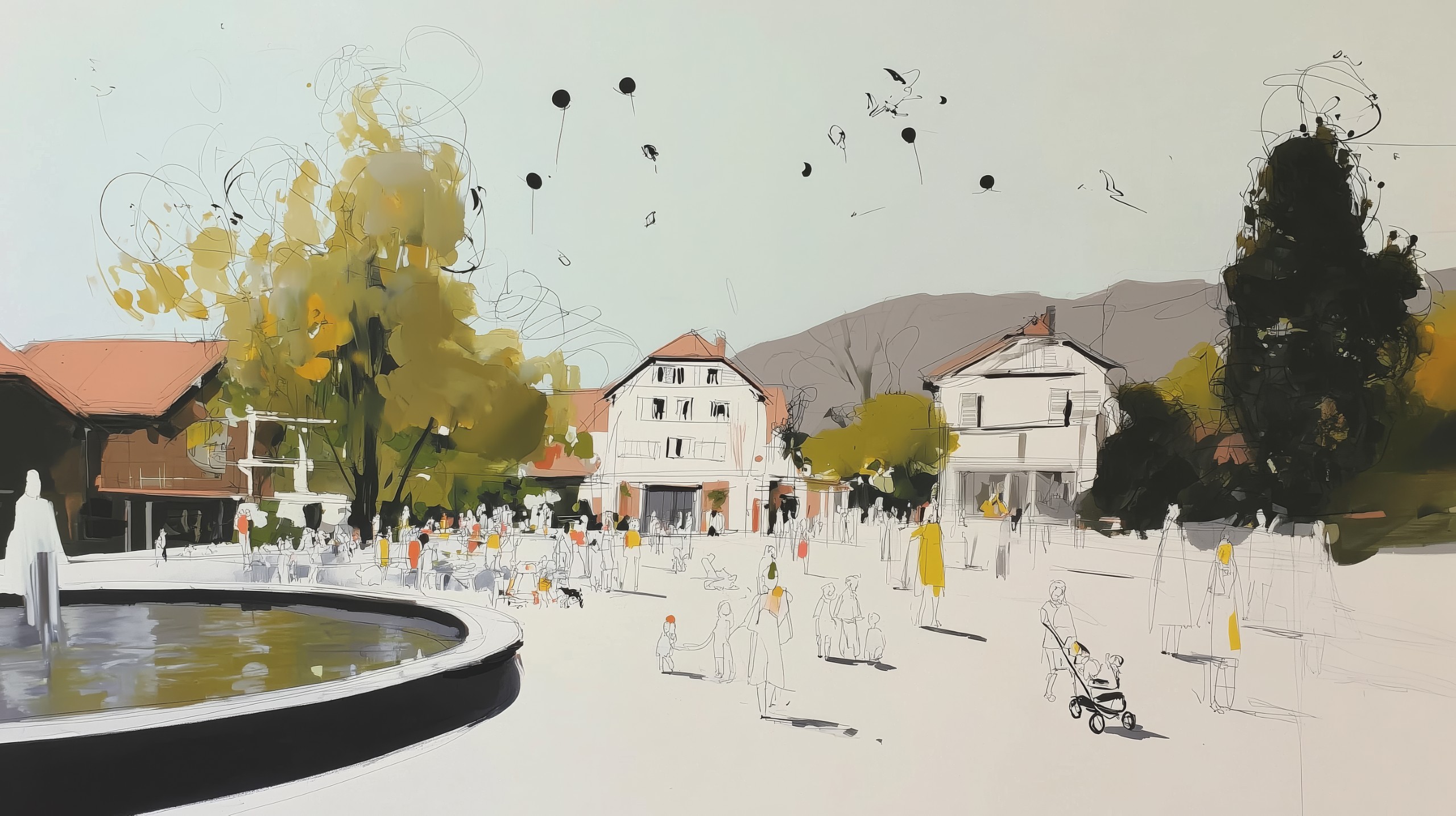 Werthaltiger Lebensraum - Dorfplatz