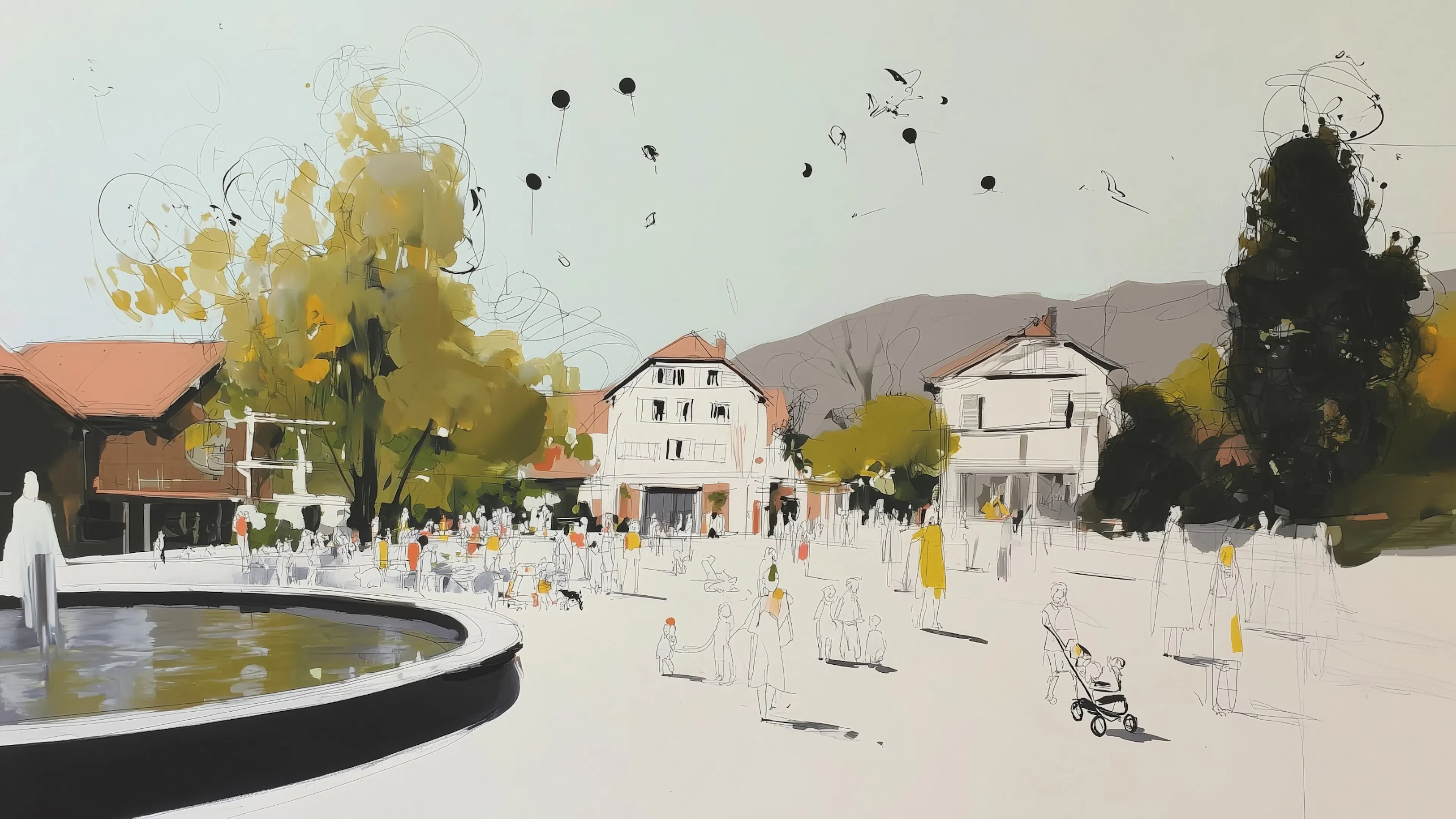 Werthaltiger Lebensraum - Dorfplatz