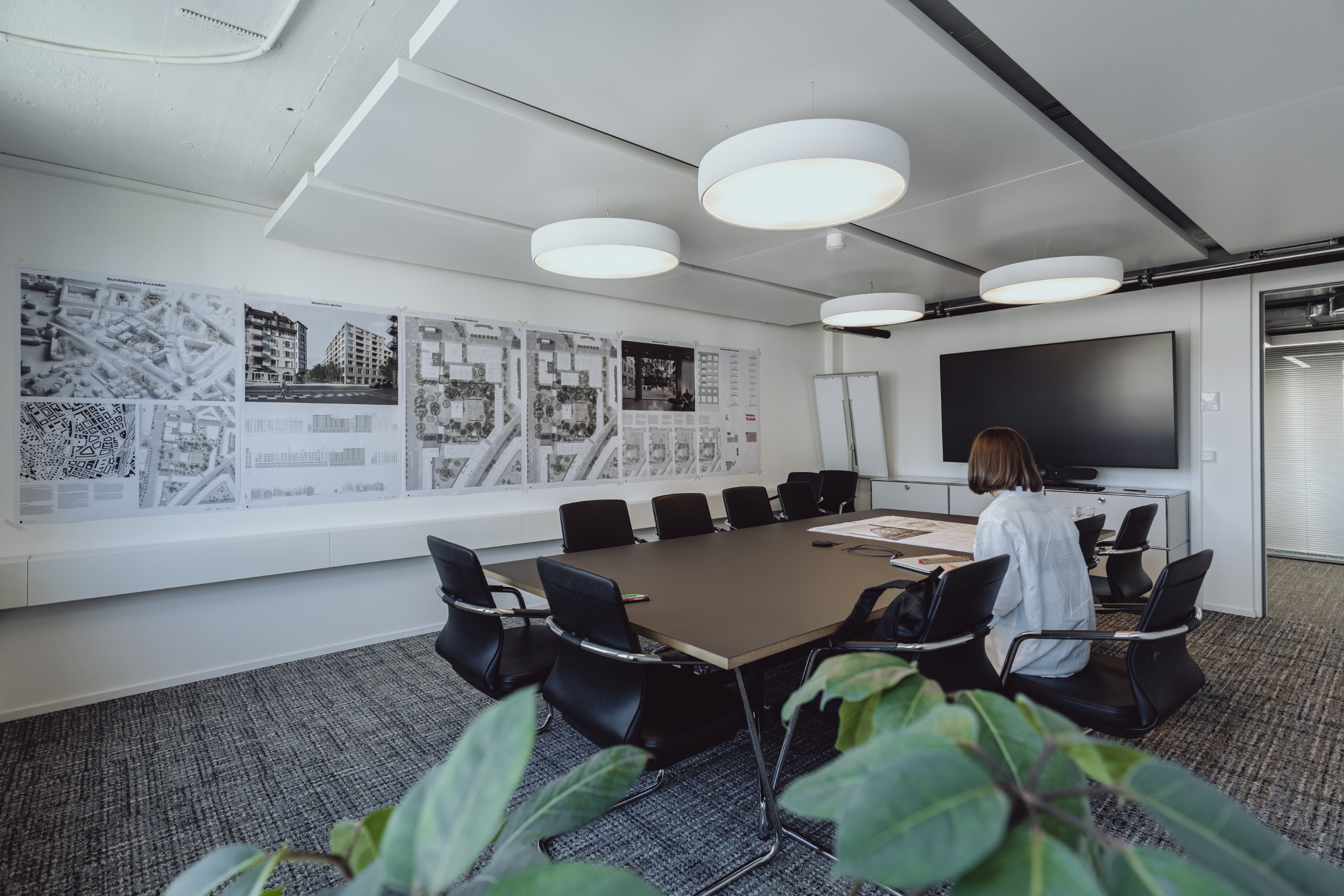 Naef & Partner Büro Bleicherweg 10 Zürich - Sitzungszimmer 1