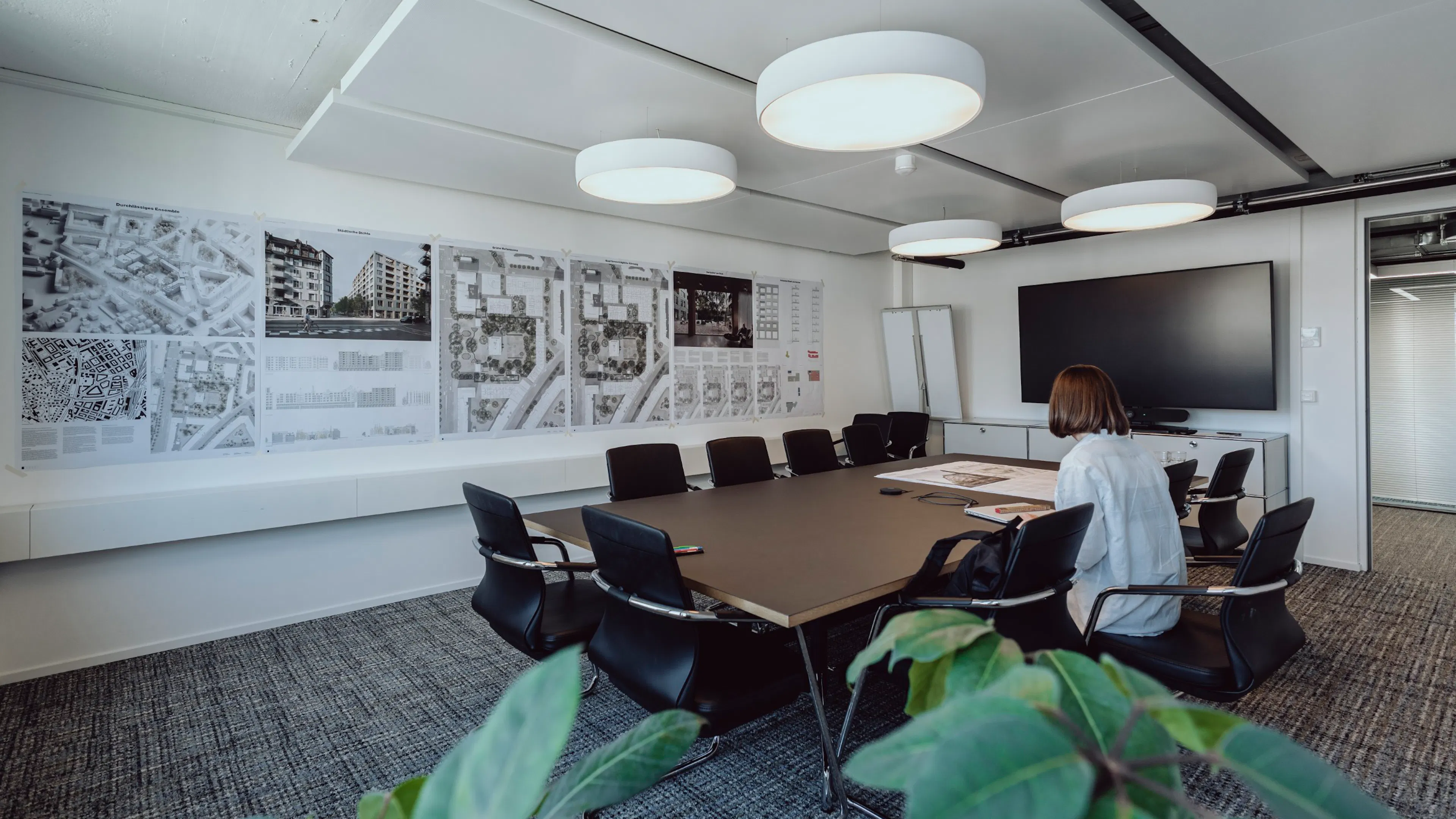 Naef & Partner Büro Bleicherweg 10 Zürich - Sitzungszimmer 1