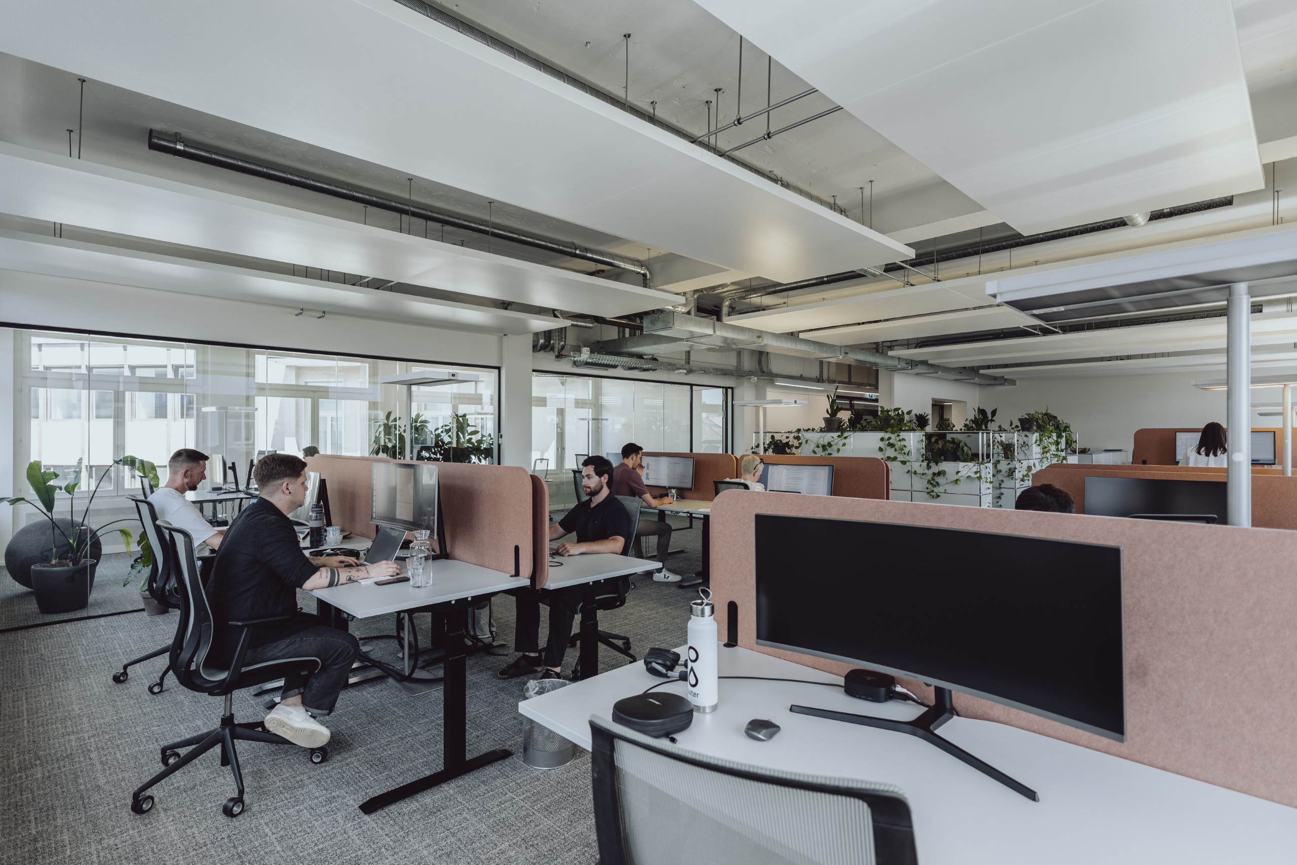 Naef & Partner Büro Bleicherweg 10 Zürich - Open Space 1