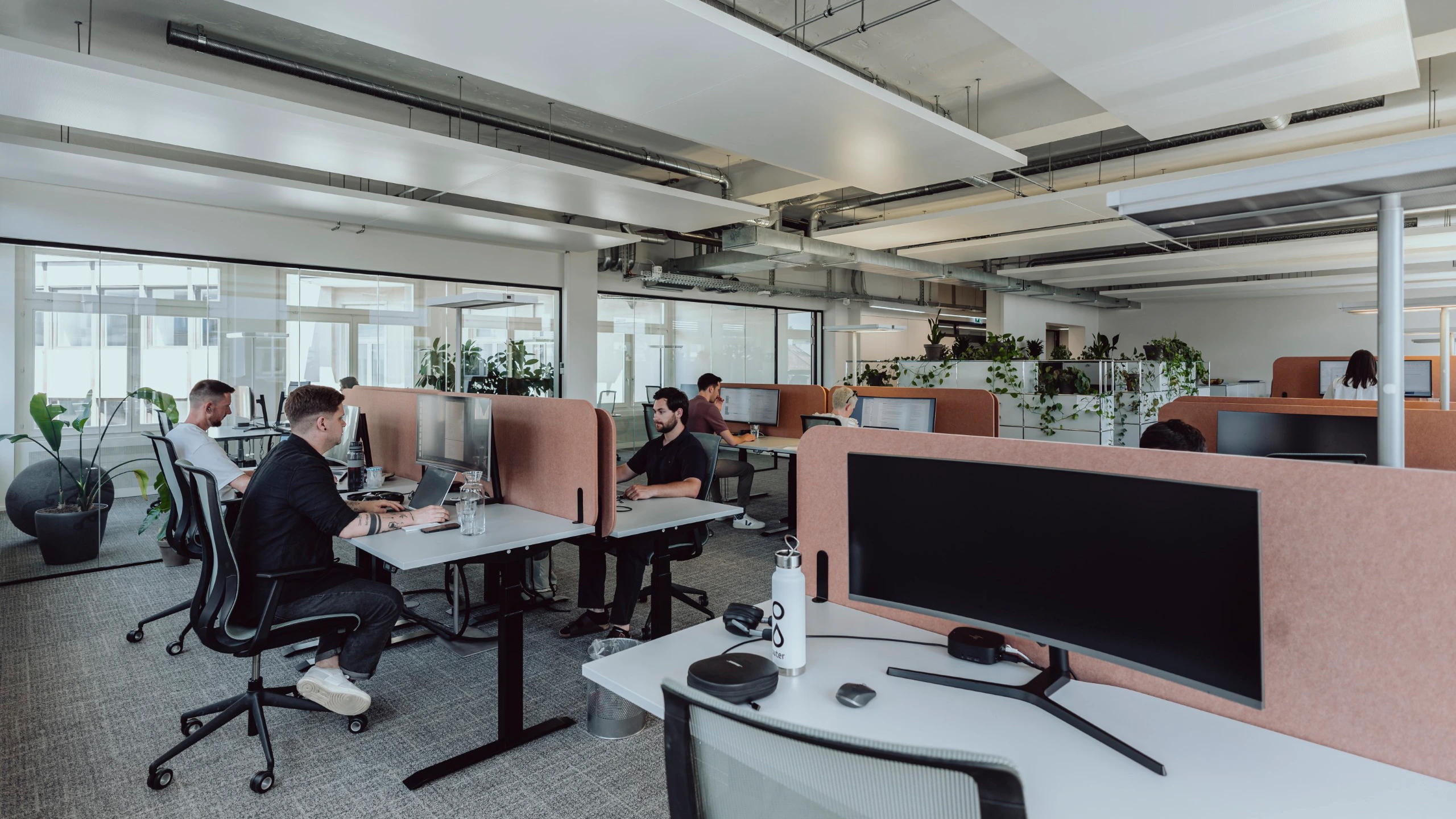 Naef & Partner Büro Bleicherweg 10 Zürich - Open Space 1
