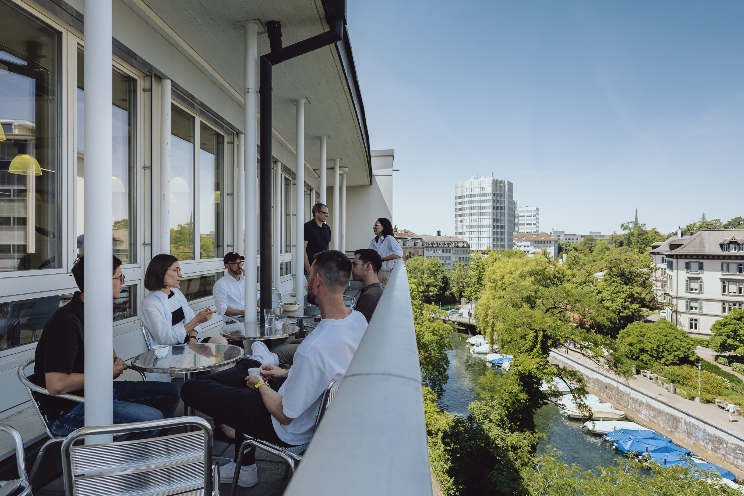 Naef & Partner Büro Bleicherweg 10 Zürich - Terrasse