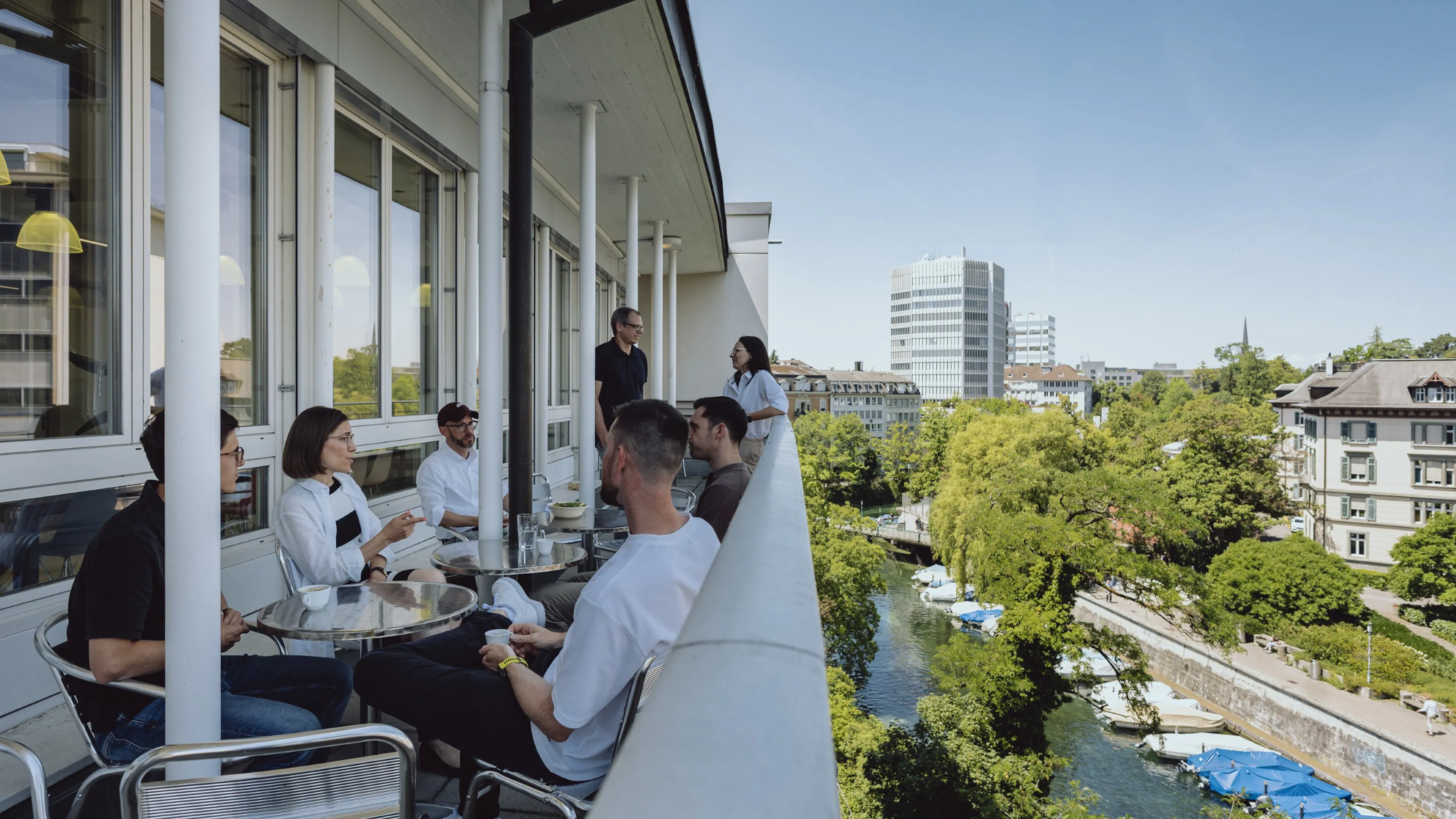Naef & Partner Büro Bleicherweg 10 Zürich - Terrasse