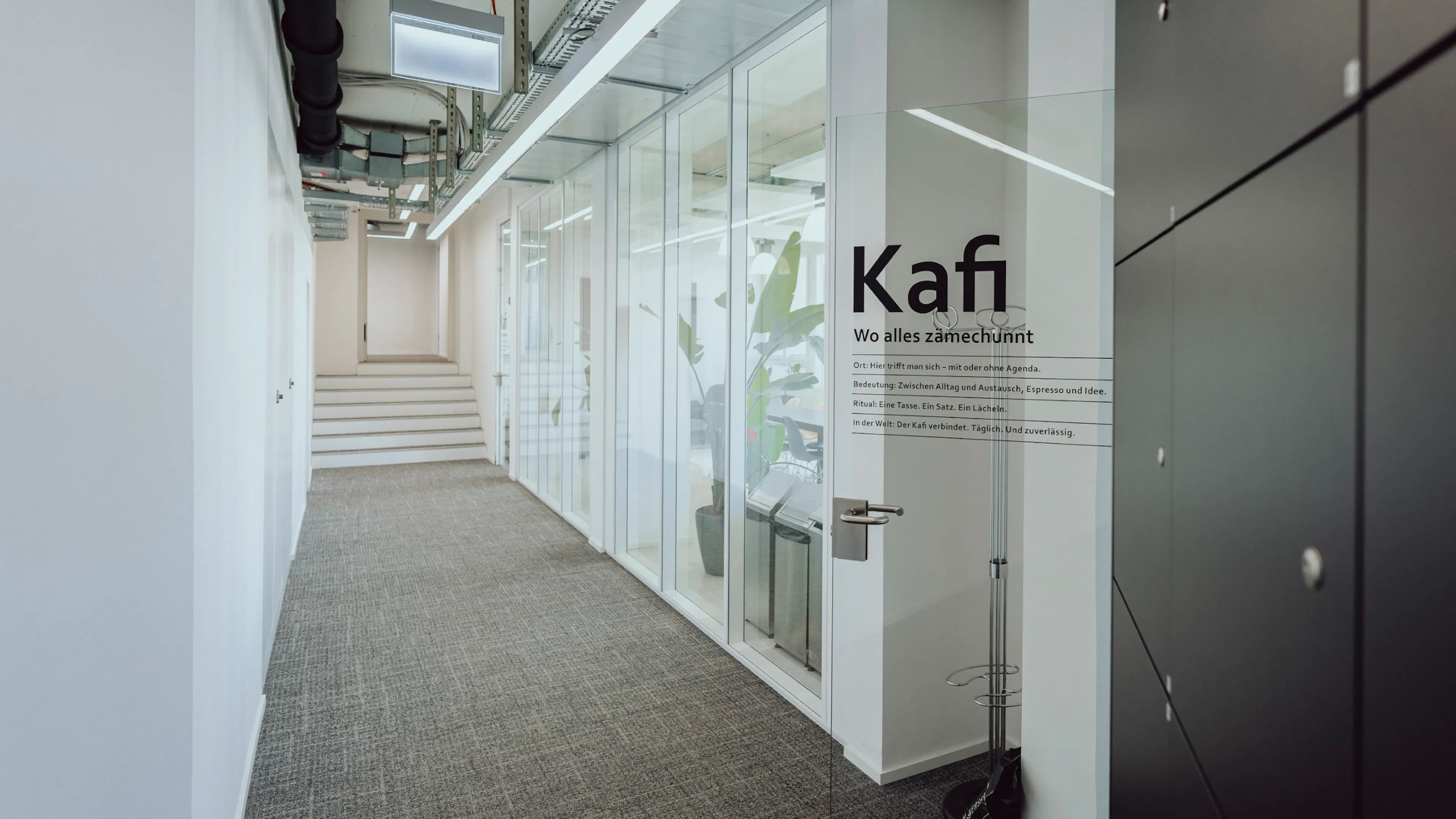 Naef & Partner Büro Bleicherweg 10 Zürich - Korridor