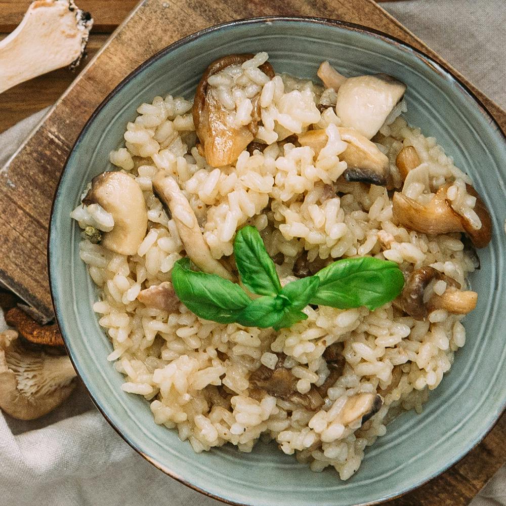 Risotto alla Crema di funghi porcini – Ricetta originale