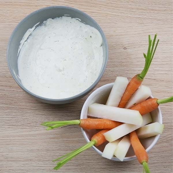 Recette de dip à l’ail avec Aglio-Mix