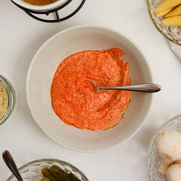 Sauce au chutney de tomates - idéale avec la fondue chinoise
