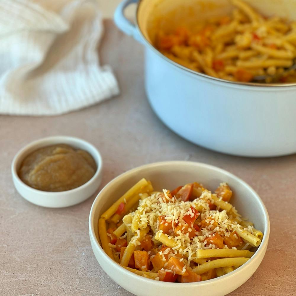 One Pot maccheroni dell’alpigiano con zucca