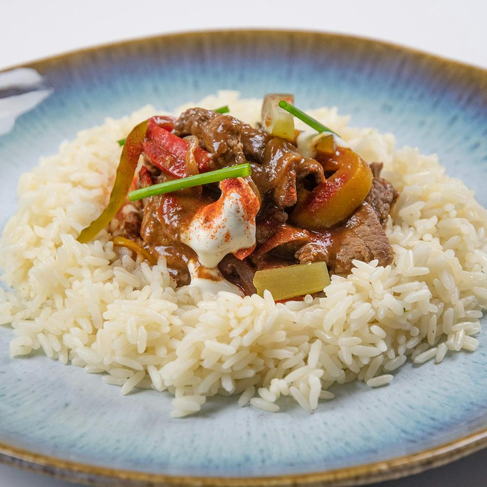 Rindsgeschnetzeltes Stroganoff – Fleisch-Rezept