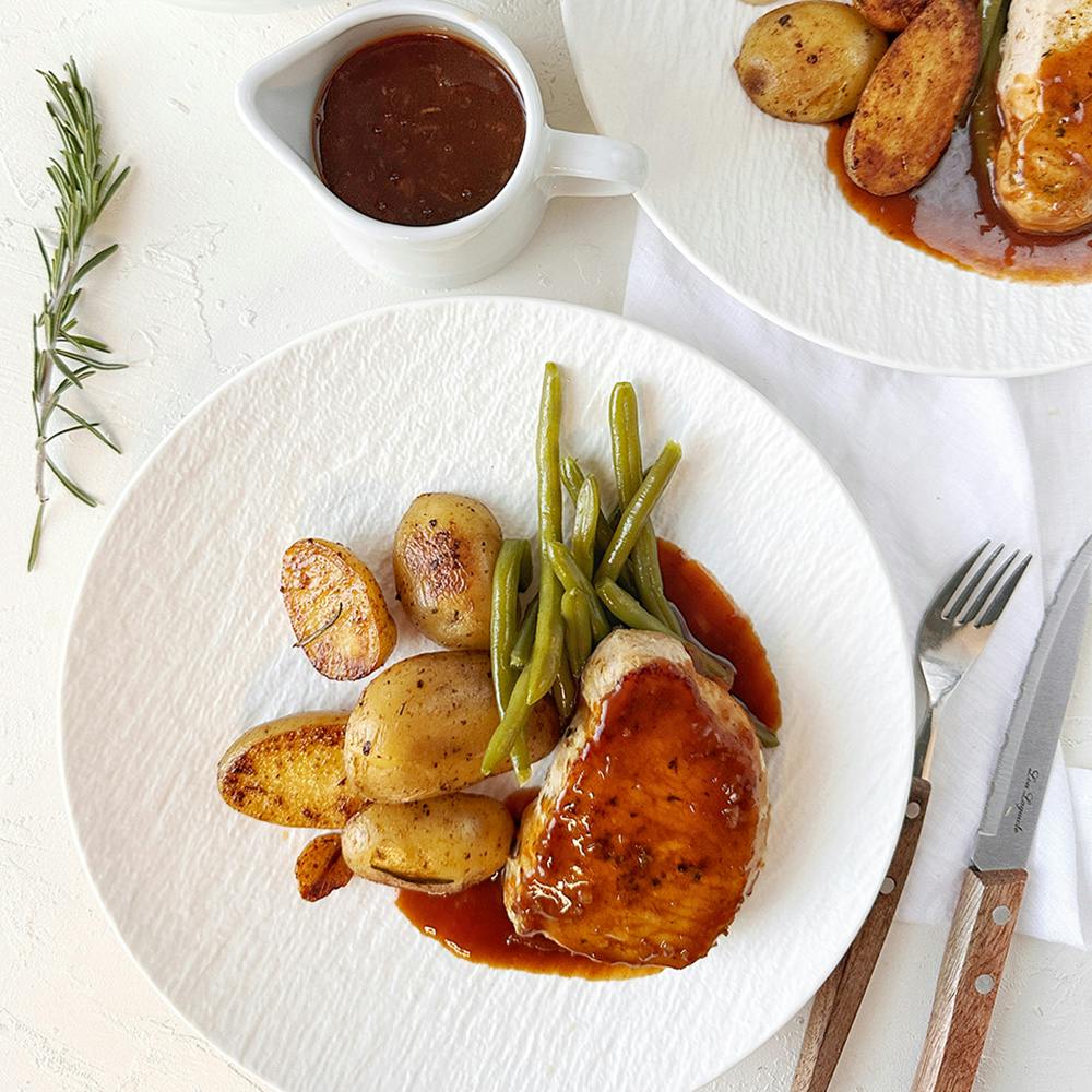 Ricetta bistecca di maiale con salsa al Balsamico