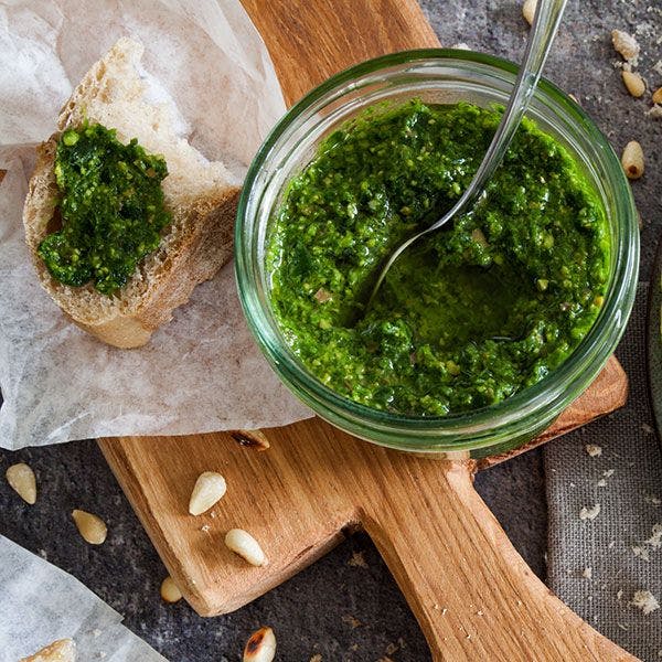 Bärlauchpesto - Frühlings-Rezept