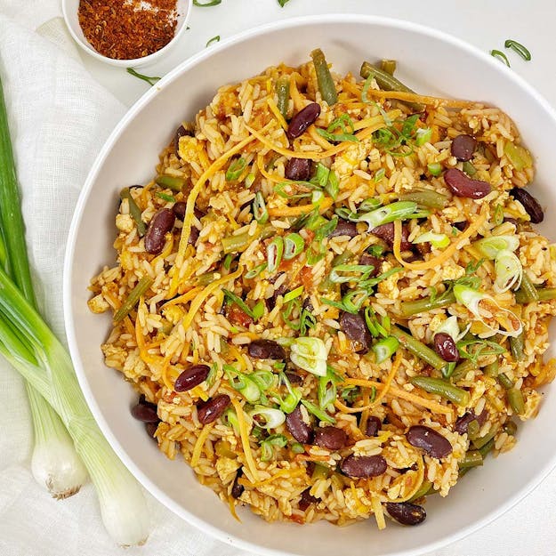 Reis Jambalaya Art – veganes Rezept