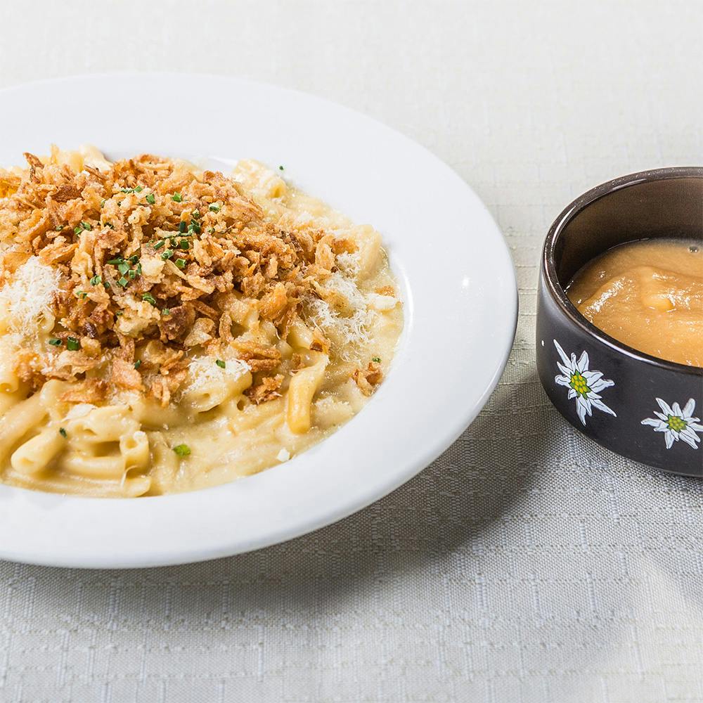 Maccheroni dell’alpigiano alla obvaldese – Ricetta «Hindersi Magronen»