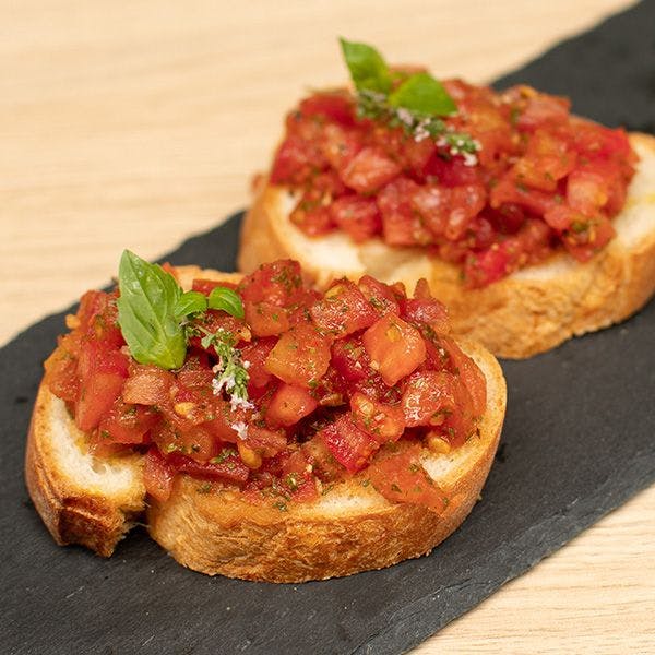 Bruschetta - perfetta con l'aperitivo