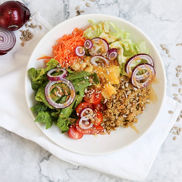 Quinoa-Bowl - schnelles und gesundes Rezept