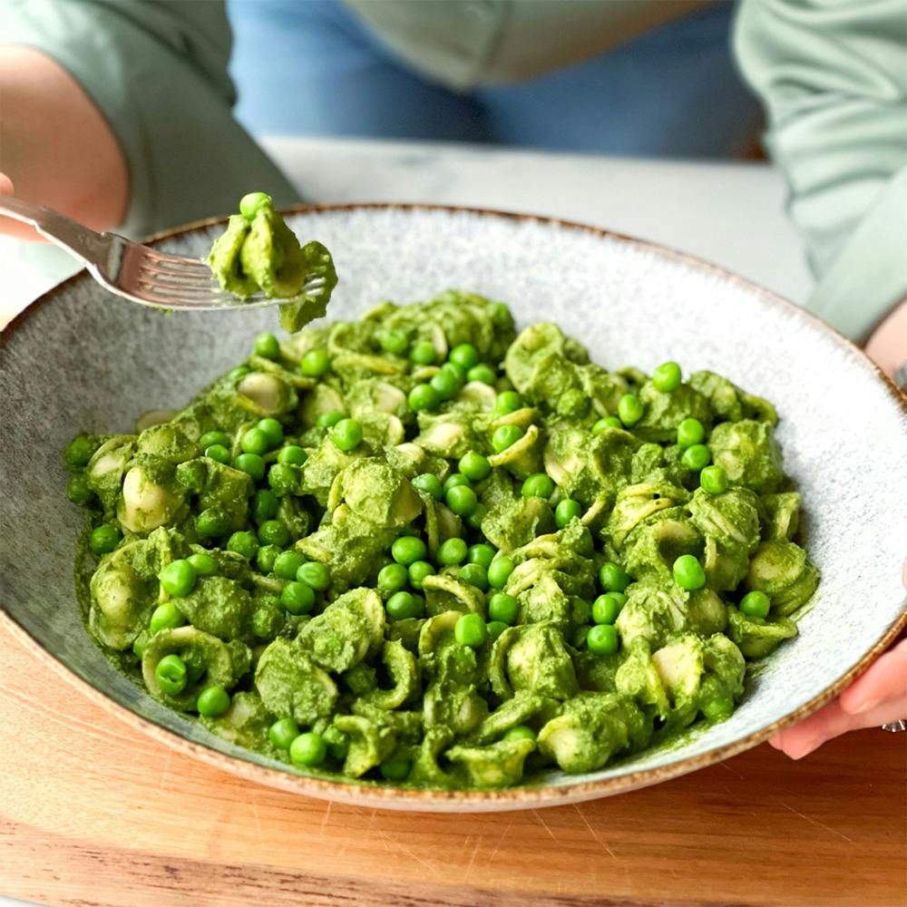 Green Goddess Pasta – veganes Rezept