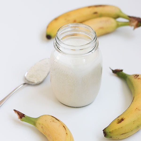 Frozen Protein Vanille Bananen Shake - erfrischendes Rezept