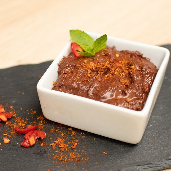 Mousse al Cioccolato Piccante - feines Dessert Rezept