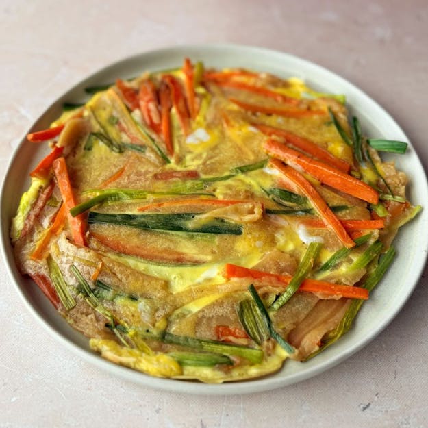 Schnelle koreanische Pfannkuchen