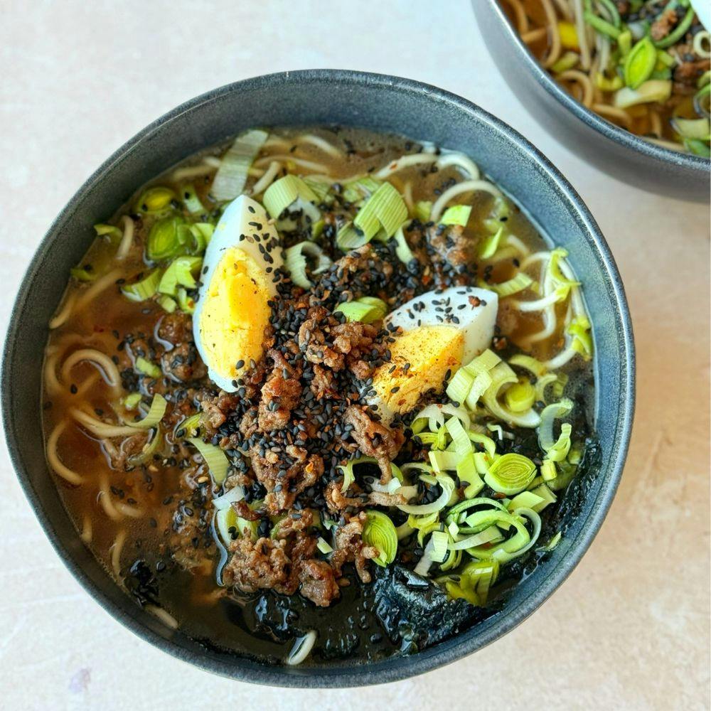 Schnelle Tantanmen Ramen