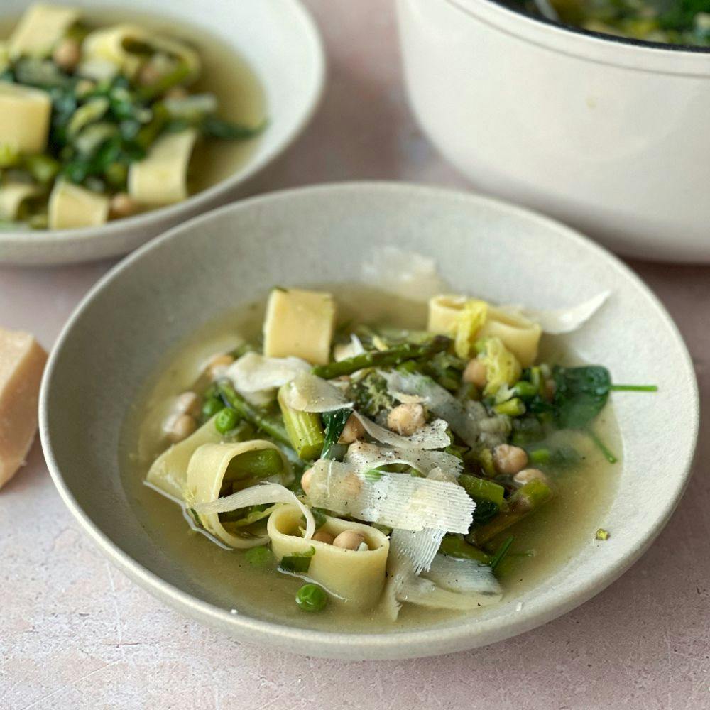 Minestrone printanière