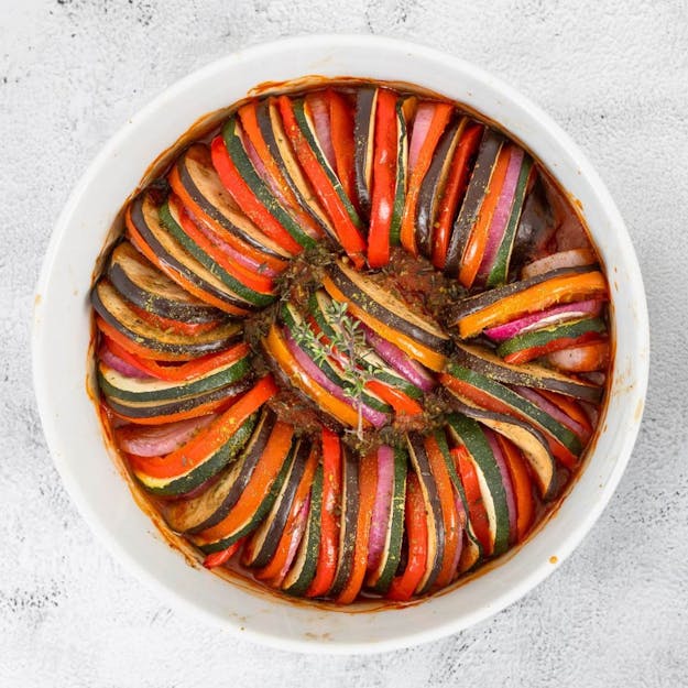 Ratatouille aus dem Ofen