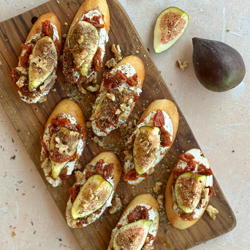 Bruschettas aux figues