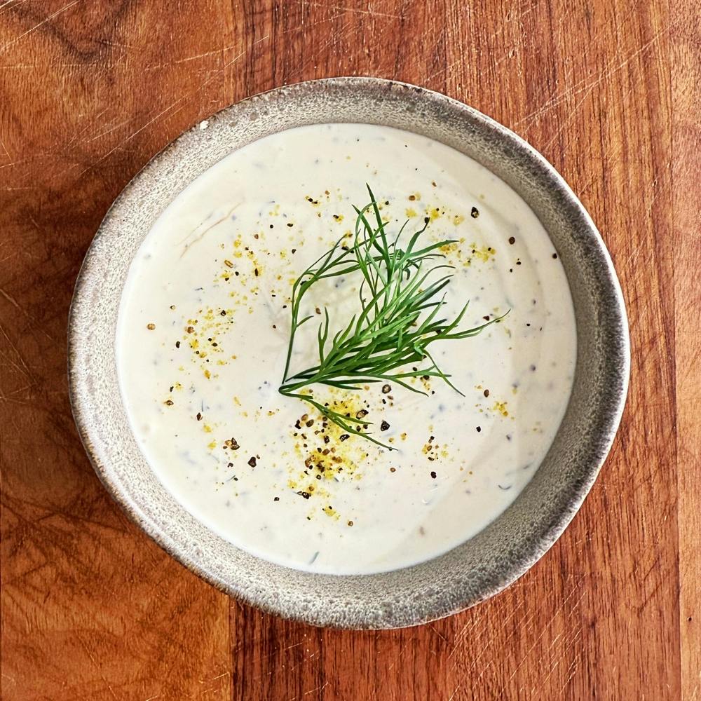 Salsa al limone con aneto - pronta in un attimo