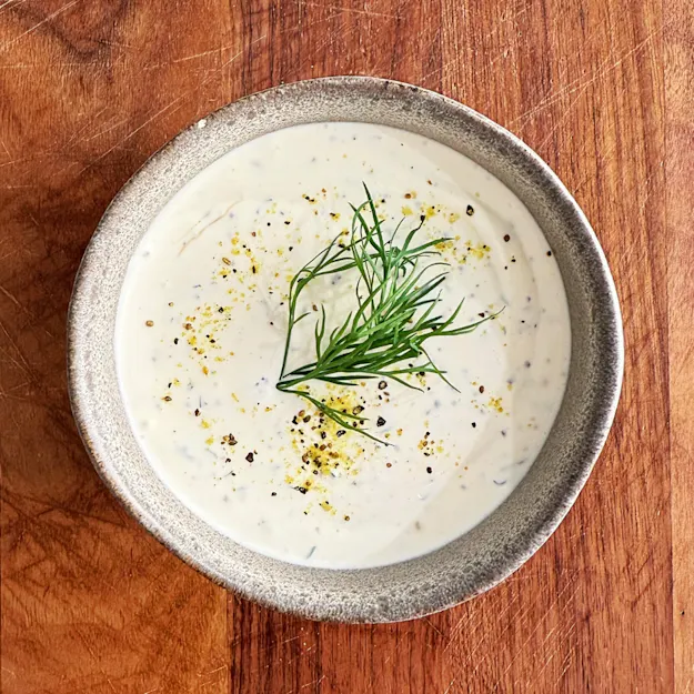 Sauce au citron et à l’aneth - prête en un clin d’œil