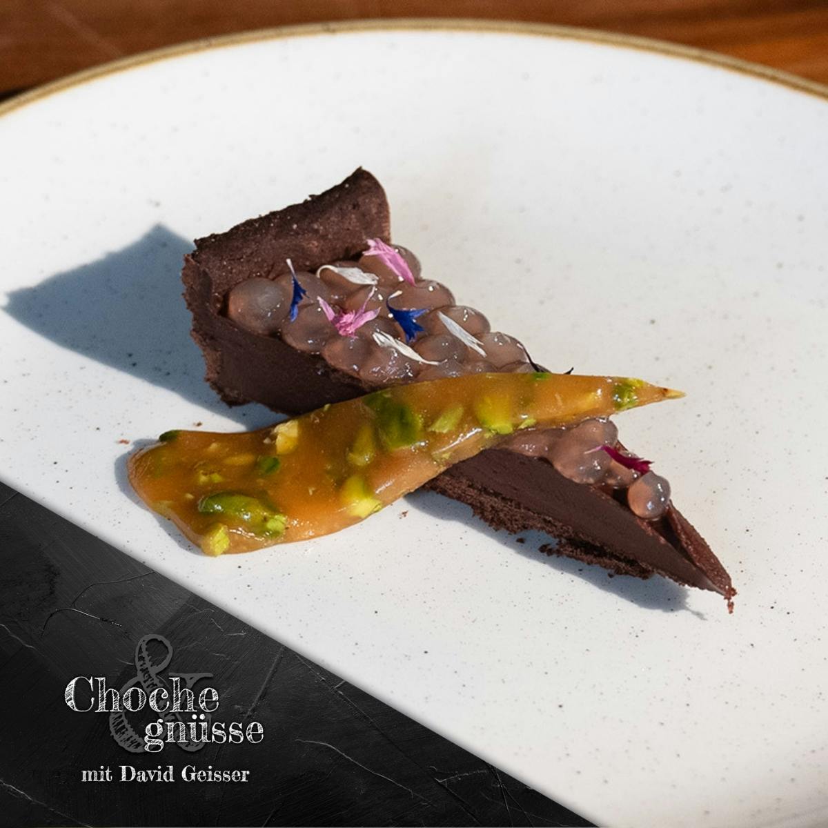 Tarte au café et au chocolat 