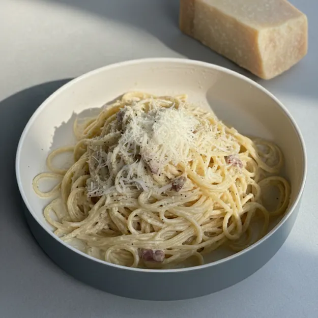 High Protein Spaghetti CarbonarHigh Protein Spaghetti Carbonara
