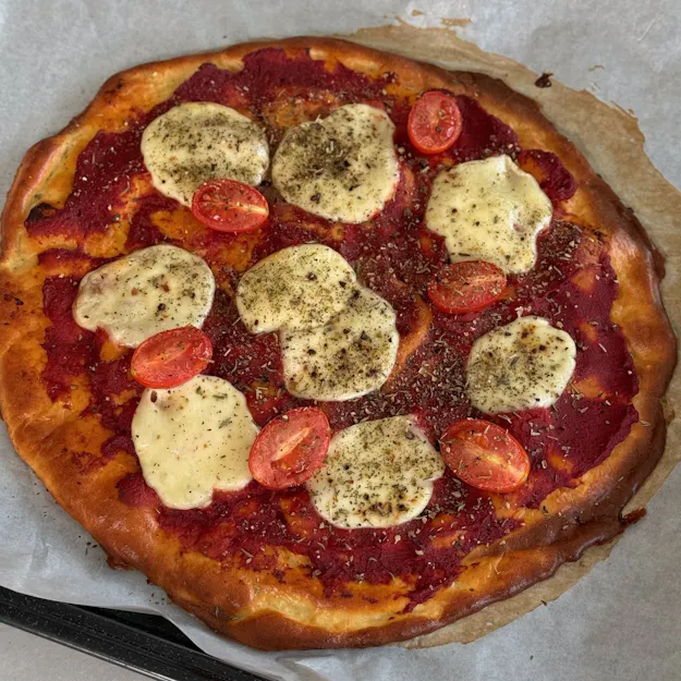 High Protein Pizza 