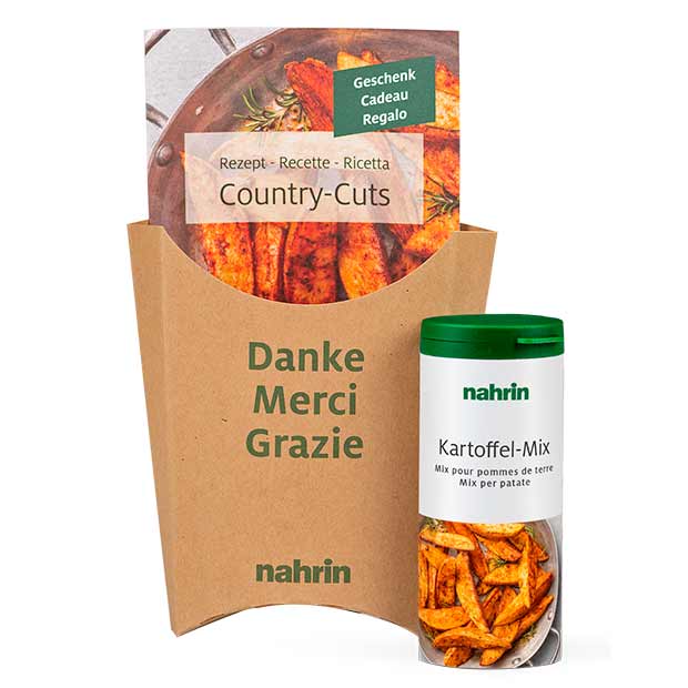 Neukundengeschenk Kartoffelmix und 20% Rabatt auf die 2. Bestellung