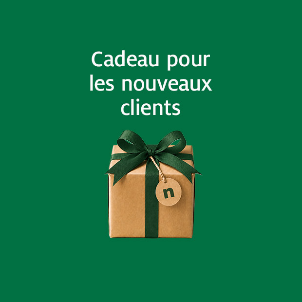 Cadeau pour les nouveaux clients
