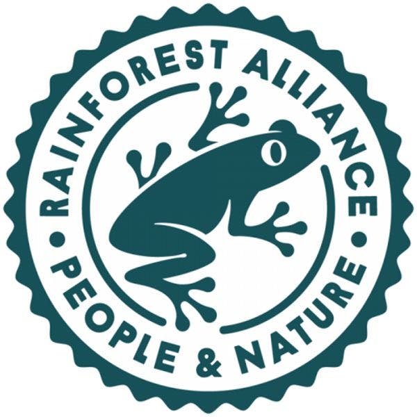 Café certifié Rainforest Alliance