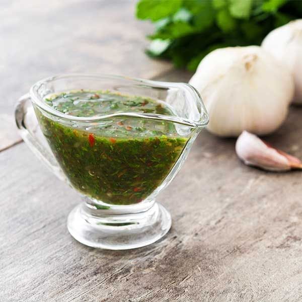 Chimichurri-Sauce Rezept - passt gut zu Fleisch und Gemüse