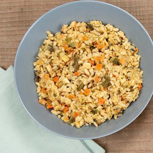 Ricetta di riso alle verdure – con il Mix di verdure di Nahrin