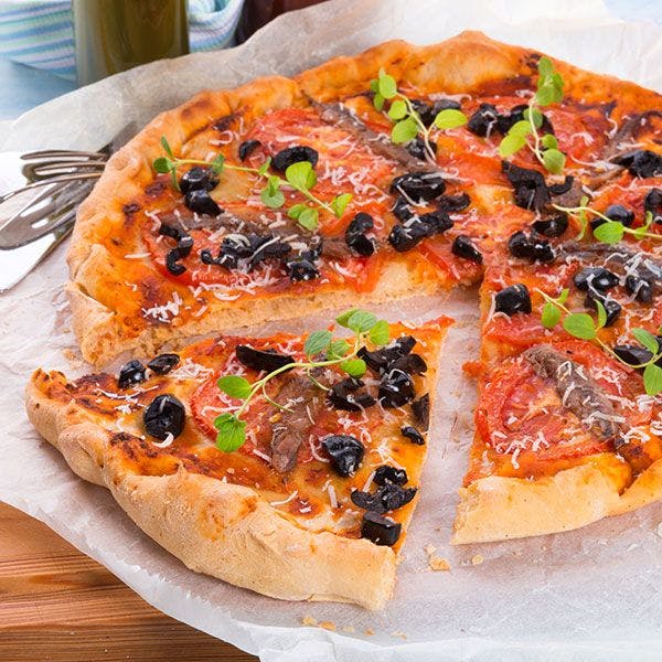 Pizza Napoli croustillante - recette simple