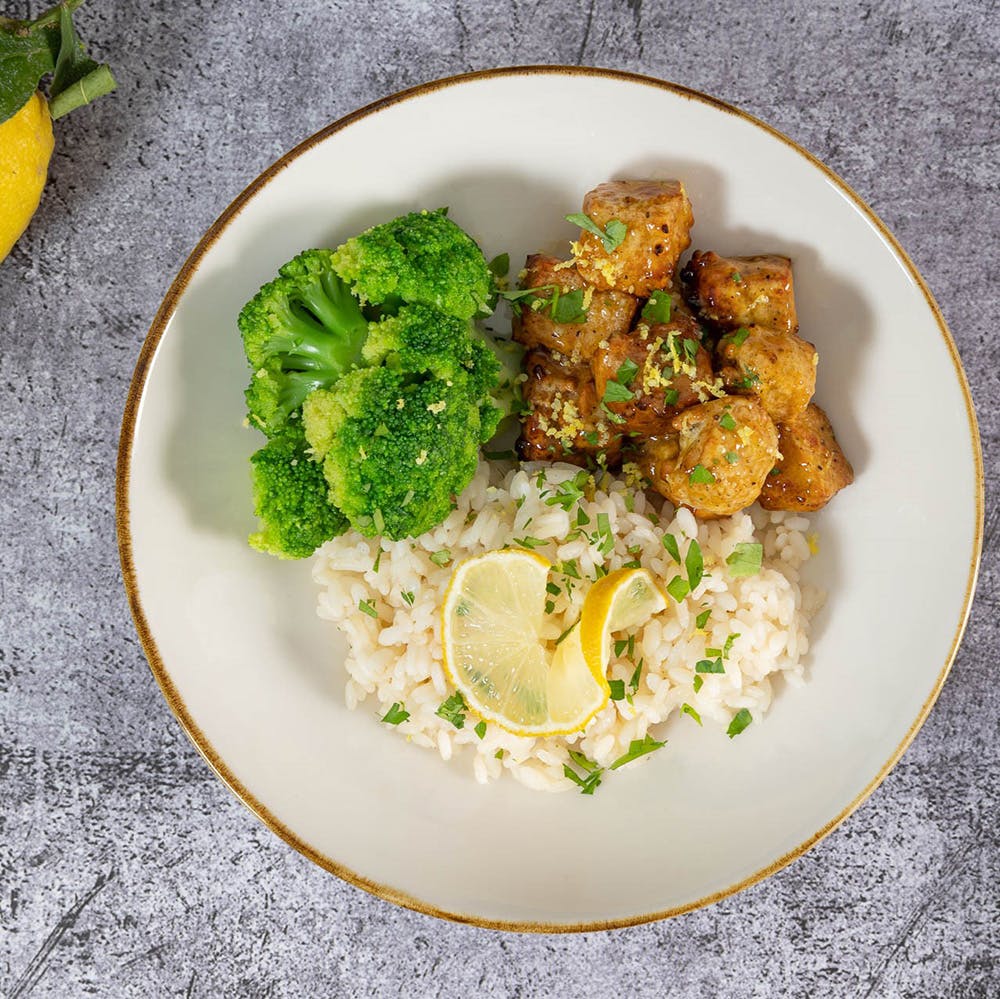 Tofu croccante al pepe al limone – ricetta vegana