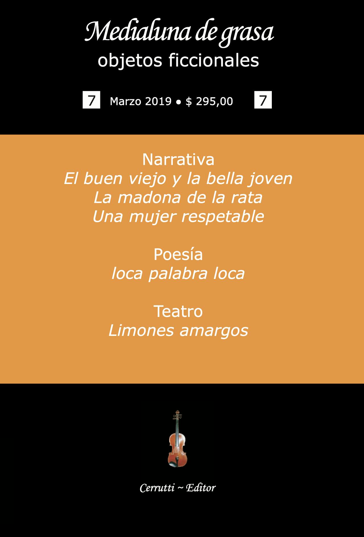 Medialuna de grasa • Objetos ficcionales n.º 8