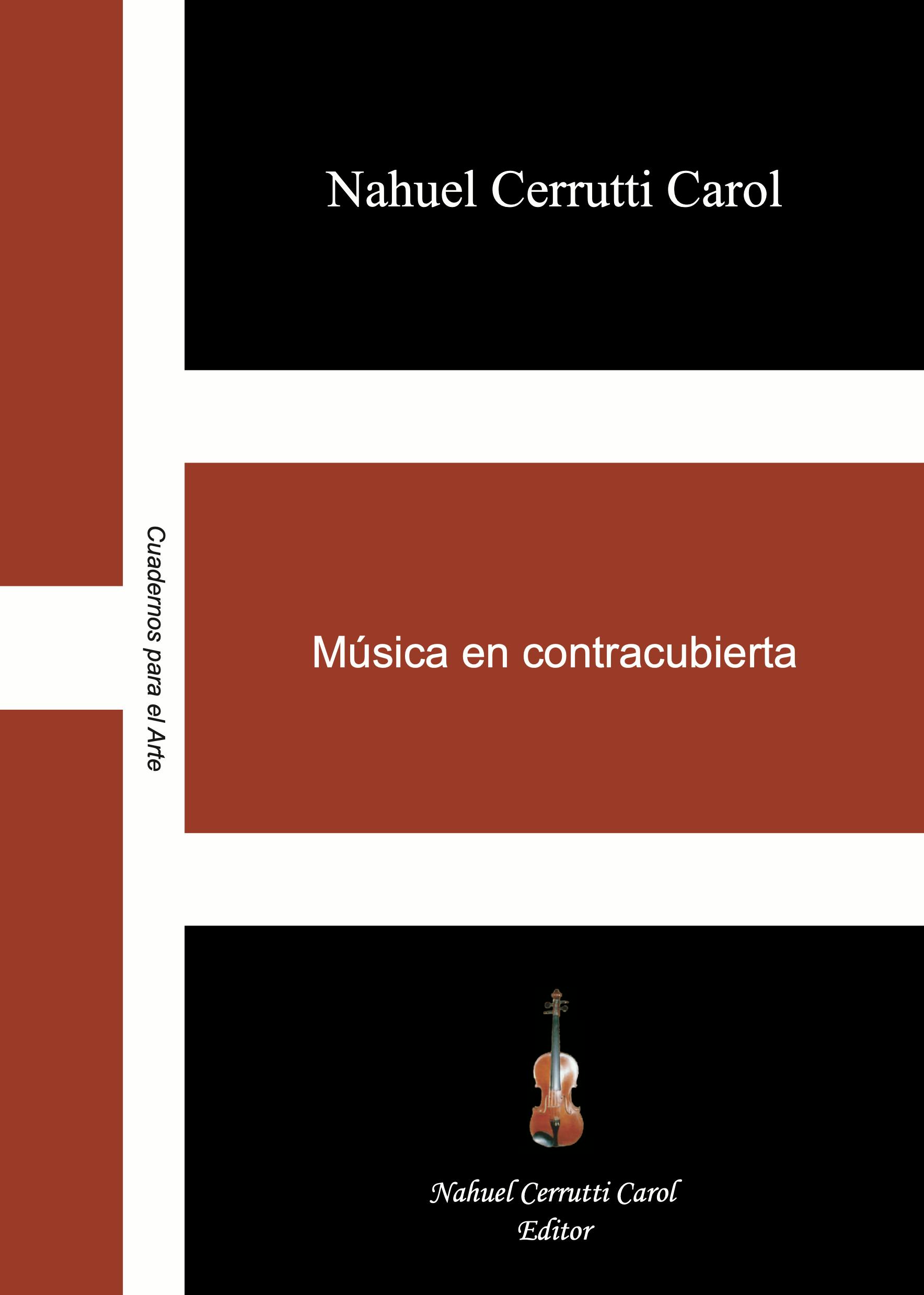 Nahuel Cerrutti Carol - Música en contracubierta
