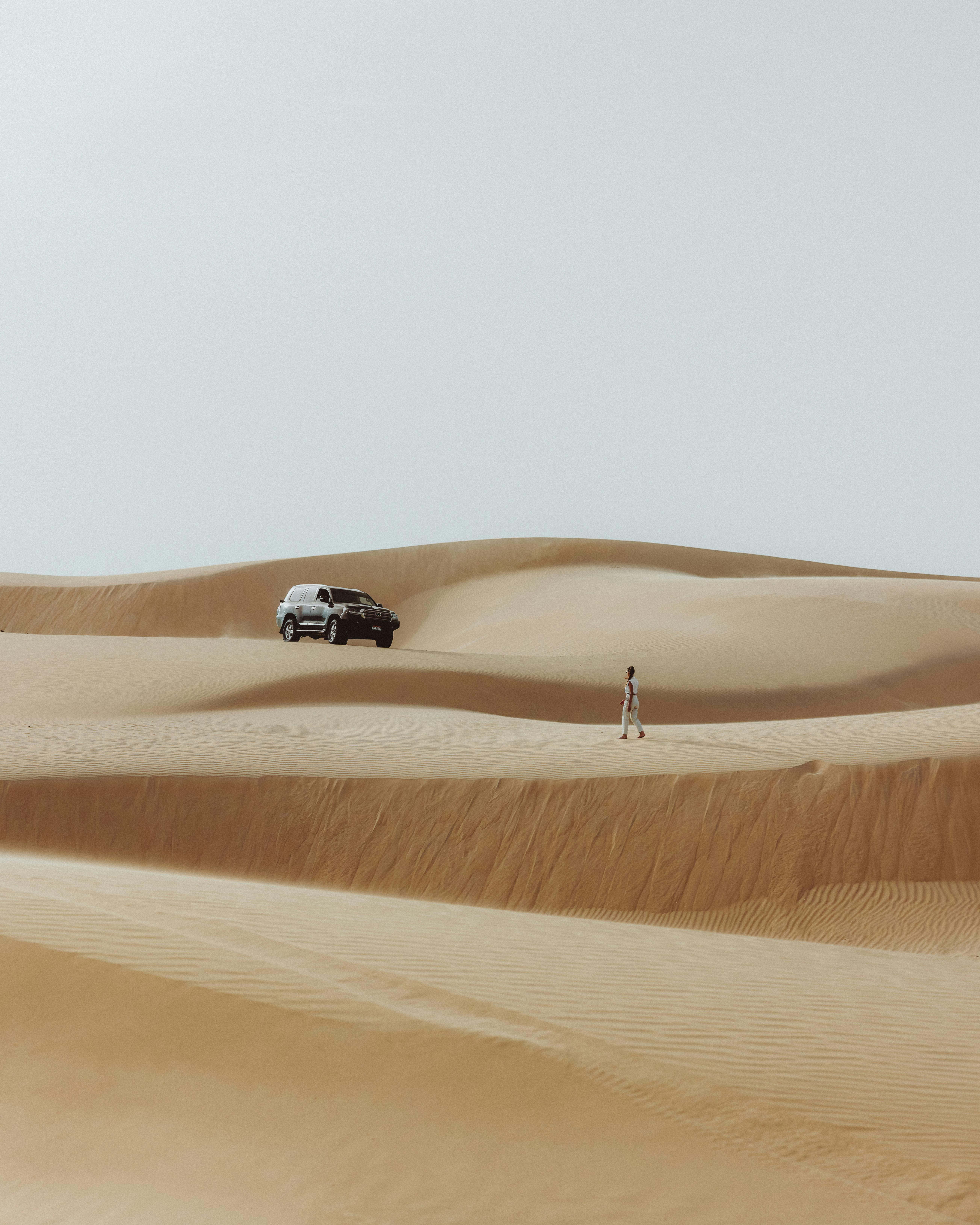 Desert with quad bike in Abu Dhabi