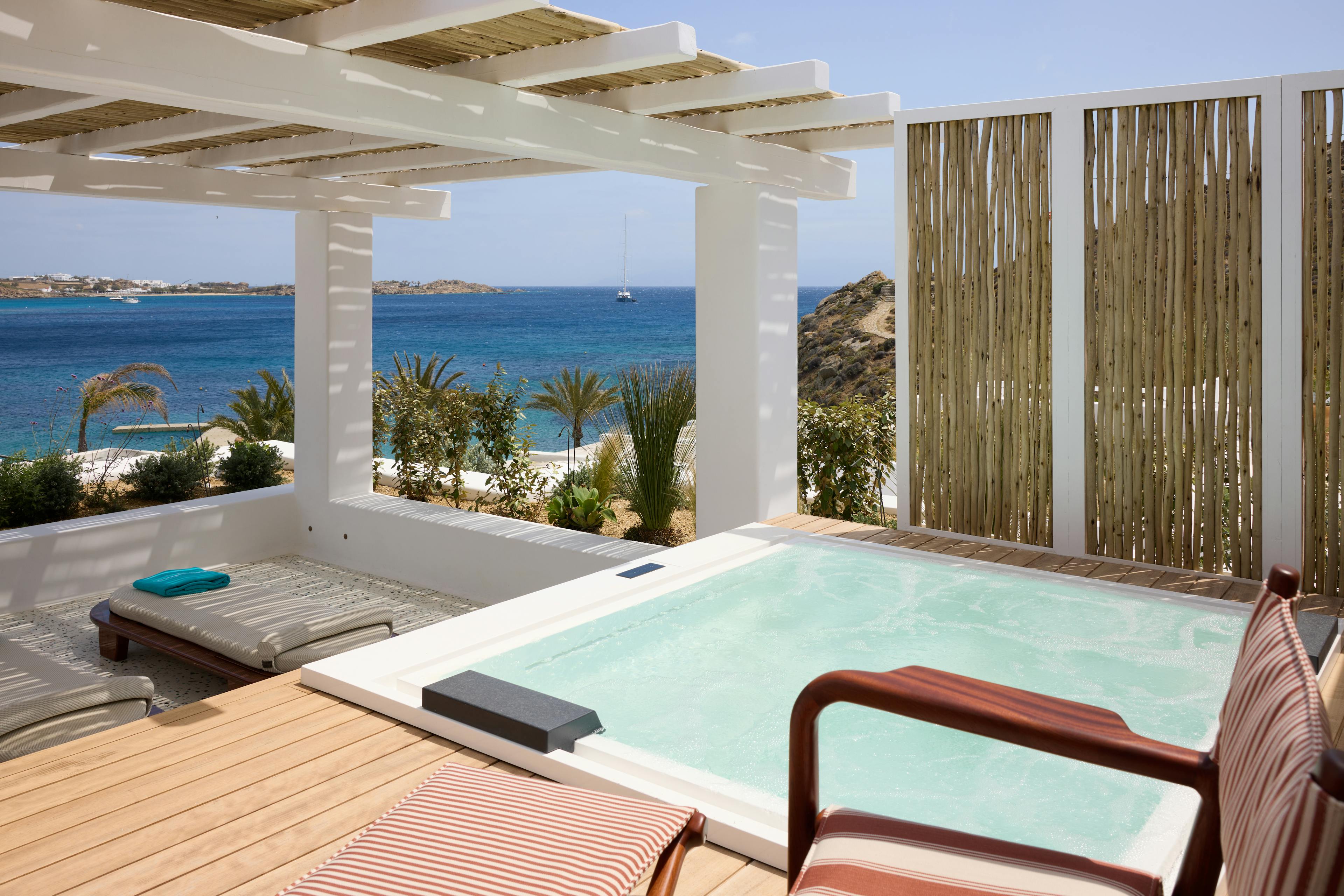 Private Pool at Nammos Hotel & Villas Mykonos