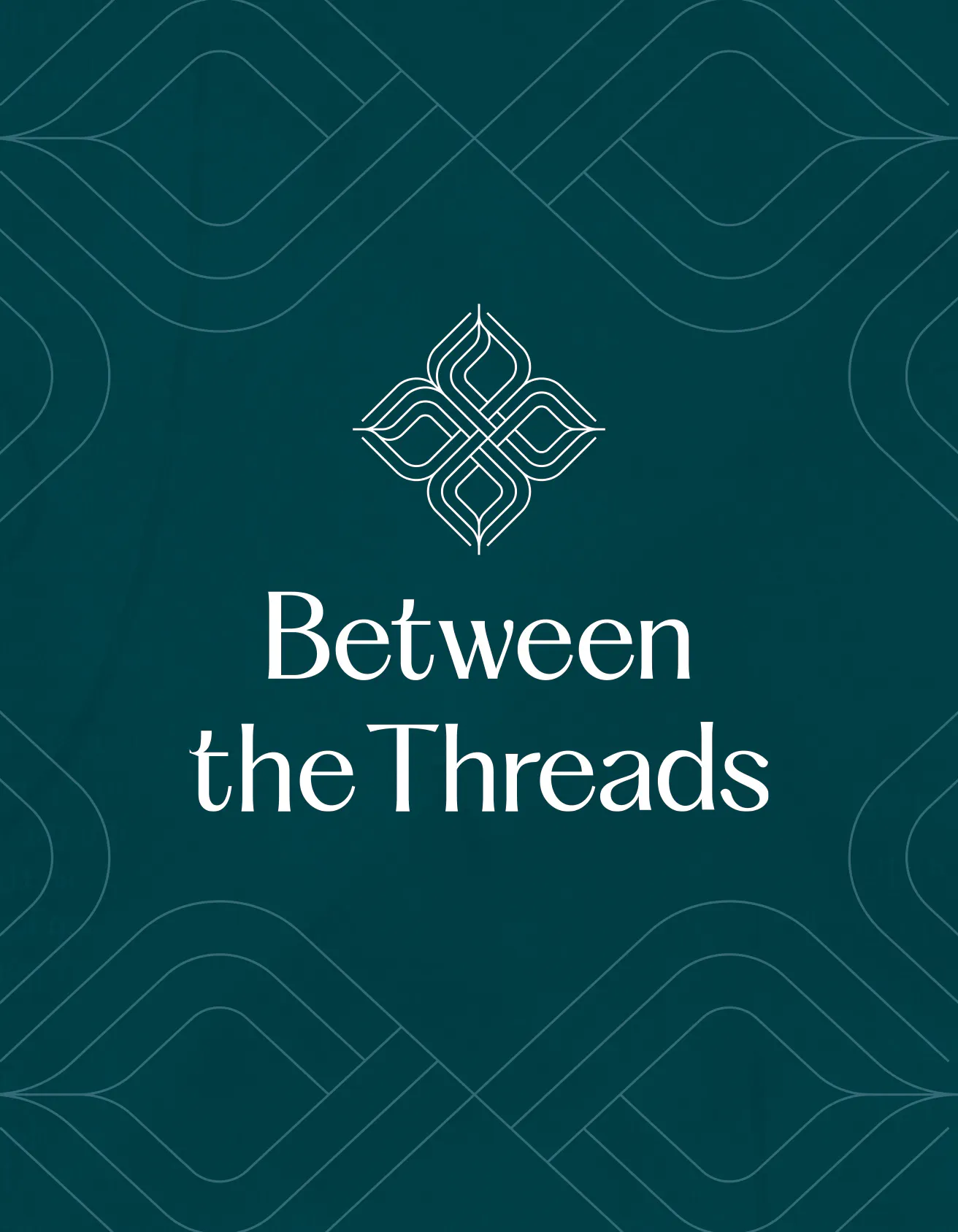 Between the Threads logo sitting on top of a deep blue background